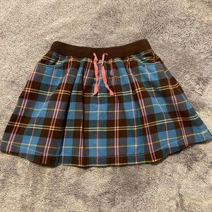 Mini Boden plaid skirt - 9/10Y
